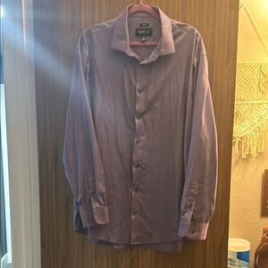 Men's Purple Dress Shirt